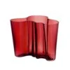 Iittala Alvar Aalto Vaas Cranberry