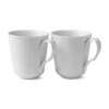 Royal Copenhagen White Fluted Mok 2 Delig