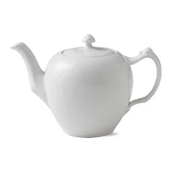 Royal Copenhagen White Fluted Theepot