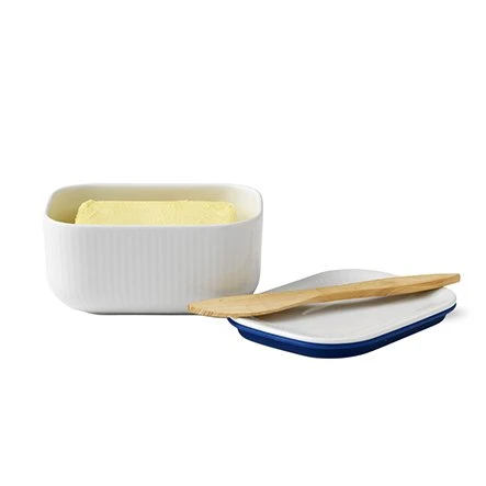 Royal Copenhagen White Fluted Botervloot 2 Royal Copenhagen White Fluted Botervloot - Afbeelding 2