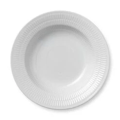 Royal Copenhagen White Fluted Diep Bord 1