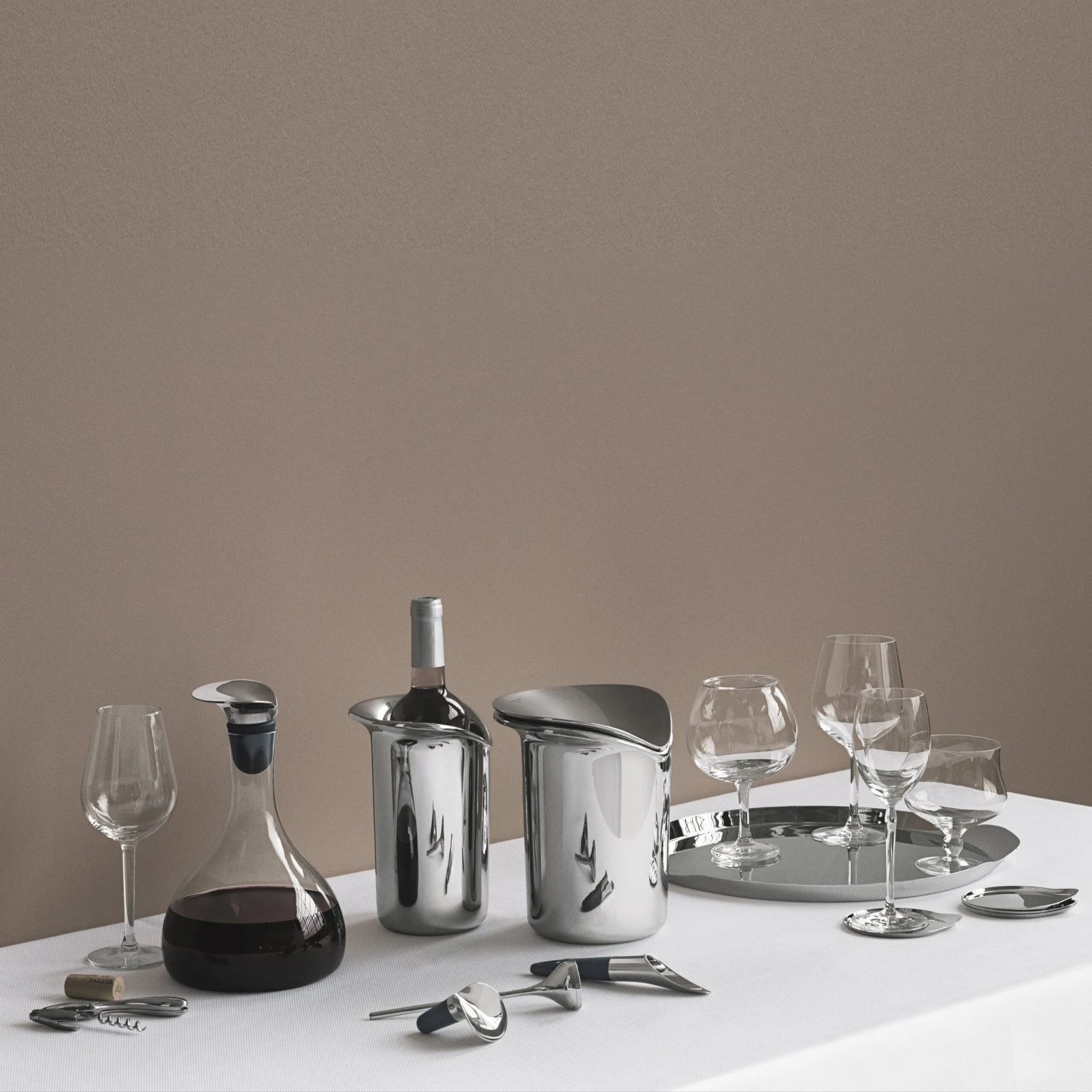 Georg Jensen Wine Wijnkoeler 2 Georg Jensen Wine Wijnkoeler - Afbeelding 2