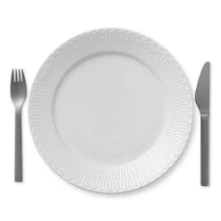 Royal Copenhagen White Fluted Half Lace Bord -Copenhaging Winkel 26780 05 02 c9479583c5