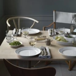 Royal Copenhagen White Fluted Half Lace Bord -Copenhaging Winkel 26780 05 03 89ea6bd899