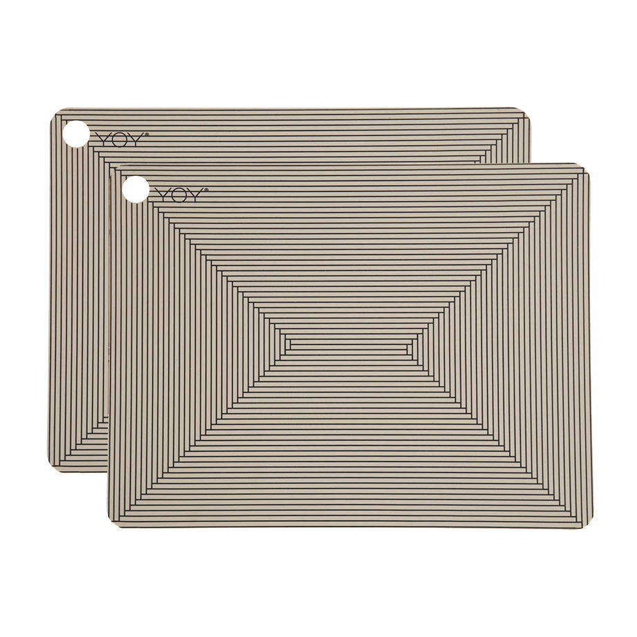 Oyoy Placemats Met Print 2-pack 1 Oyoy Placemats Met Print 2-pack