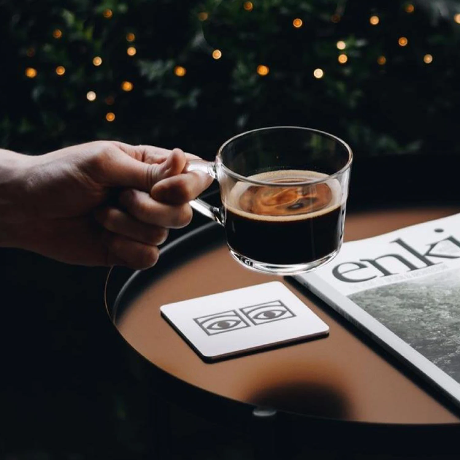 Ögon Onderzetters Glas 4-pack 6 Ögon Onderzetters Glas 4-pack - Afbeelding 6