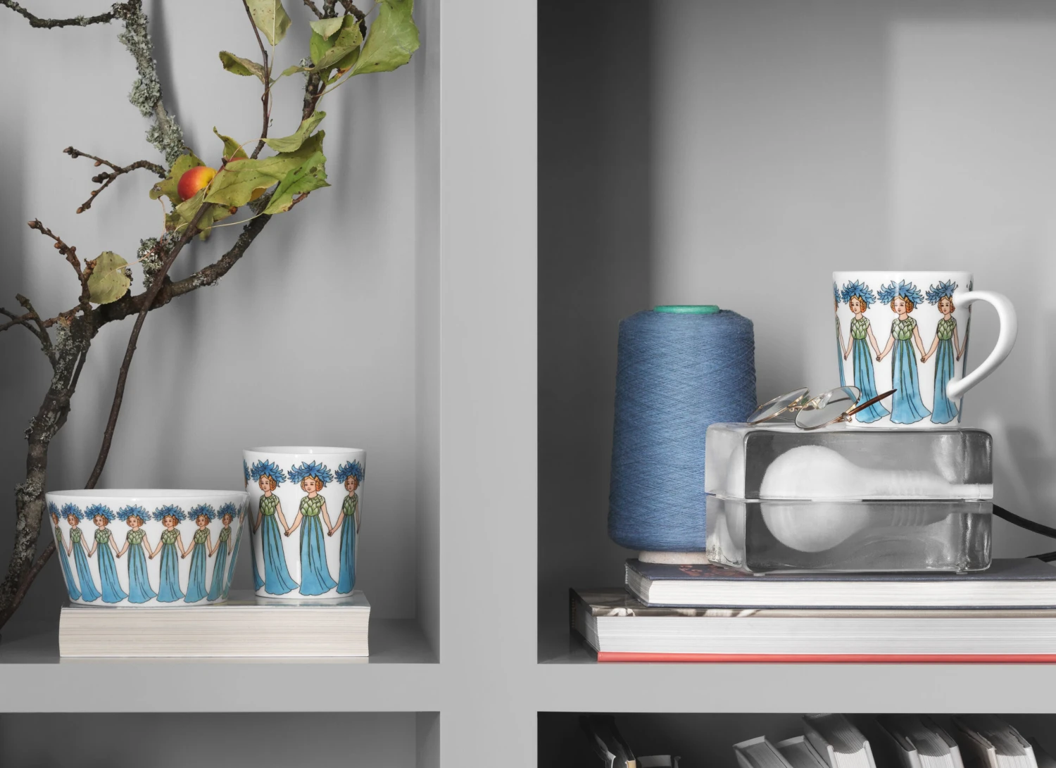 Design House Stockholm Blåklint Schaal 3 Design House Stockholm Blåklint Schaal - Afbeelding 3