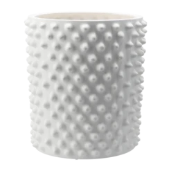 DBKD Cloudy Bloempot Mat Wit