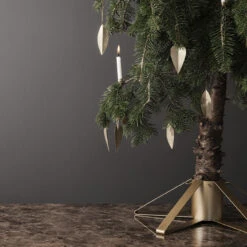 Ferm LIVING Leaf Kerstboomdecoratie Messing -Copenhaging Winkel 30627 01 04 bb50968272