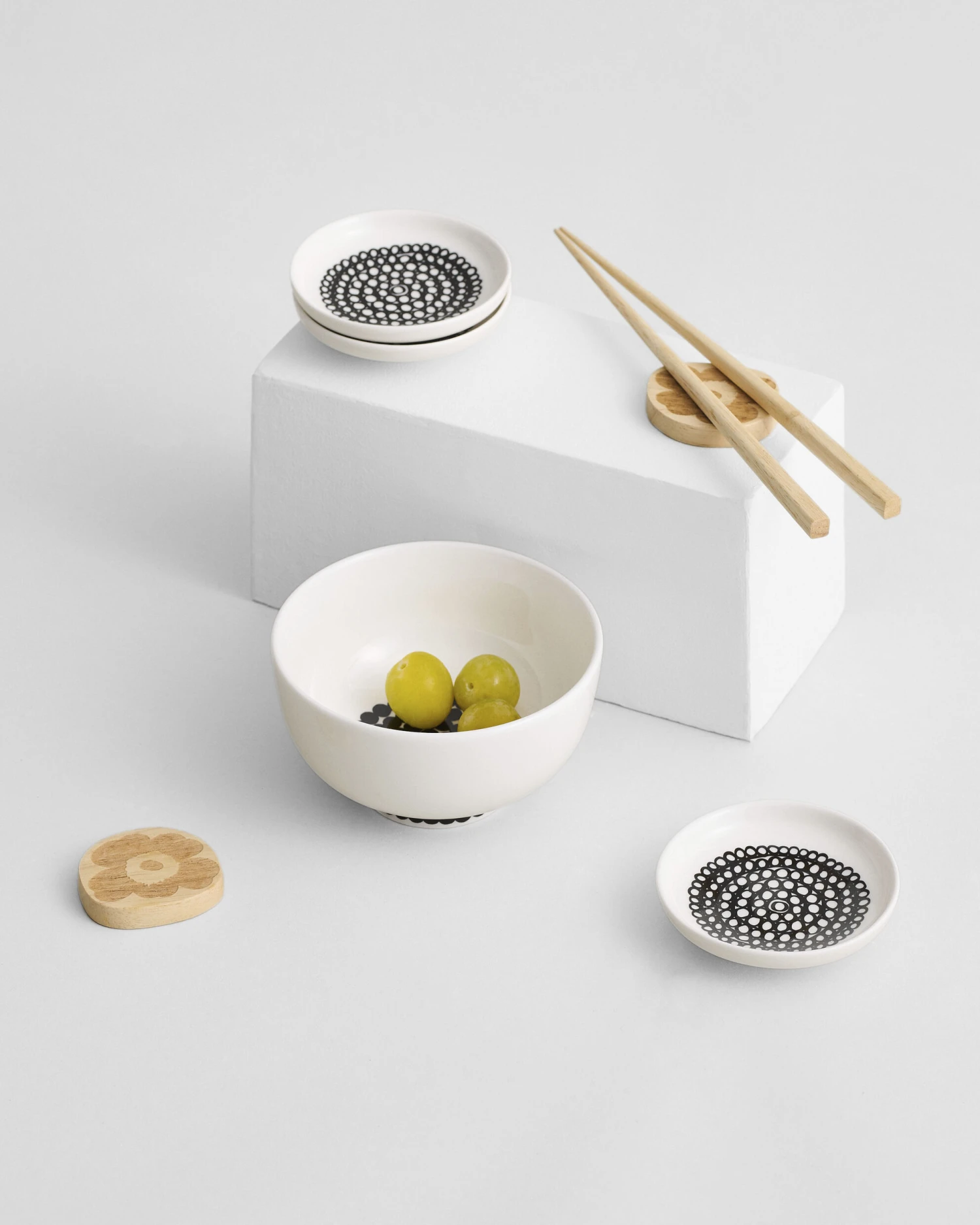 Marimekko Oiva Räsymato Schaal 3 Dl. 3 Marimekko Oiva Räsymato Schaal 3 Dl. - Afbeelding 3