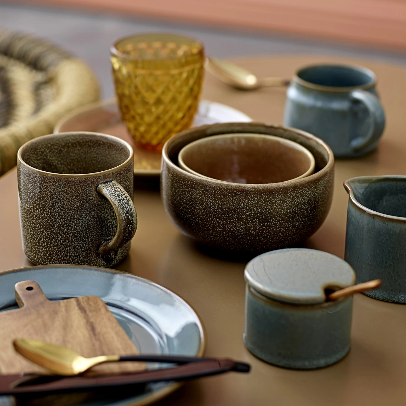 Bloomingville Pixie Pot Met Deksel En Lepel 2 Bloomingville Pixie Pot Met Deksel En Lepel - Afbeelding 2