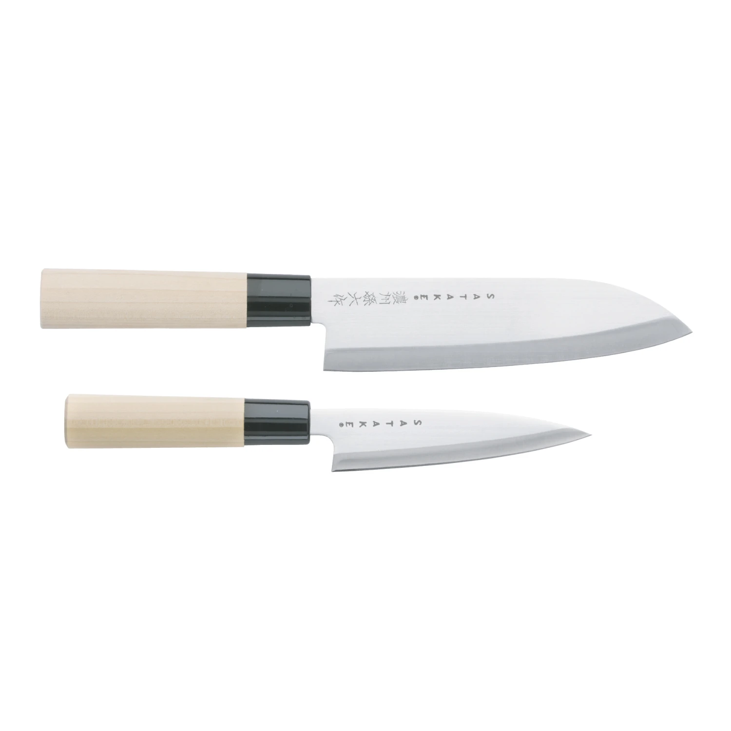 Satake Houcho Messenset Petty & Santoku 1 Satake Houcho Messenset Petty & Santoku