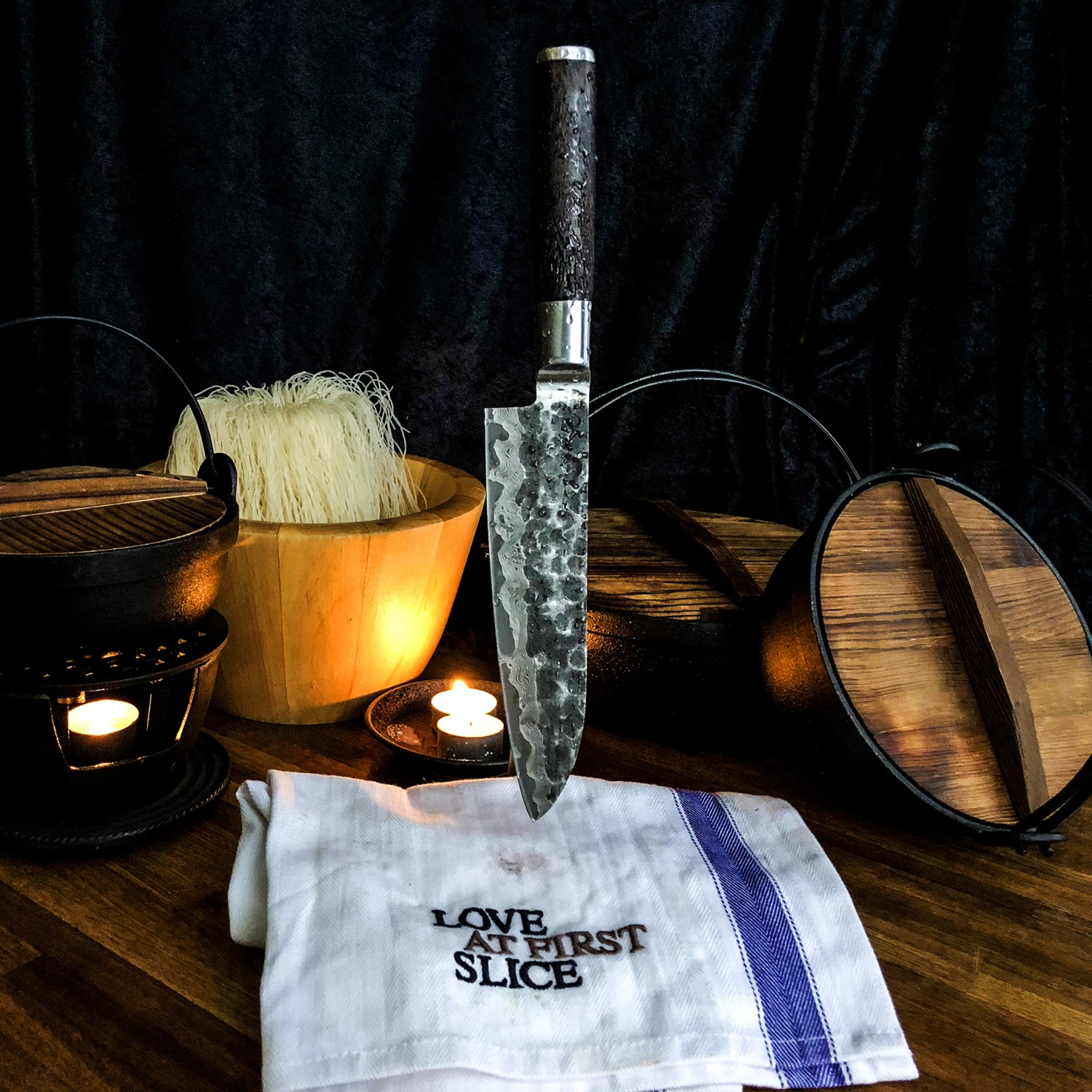 Satake Kuro Santoku 2 Satake Kuro Santoku - Afbeelding 2