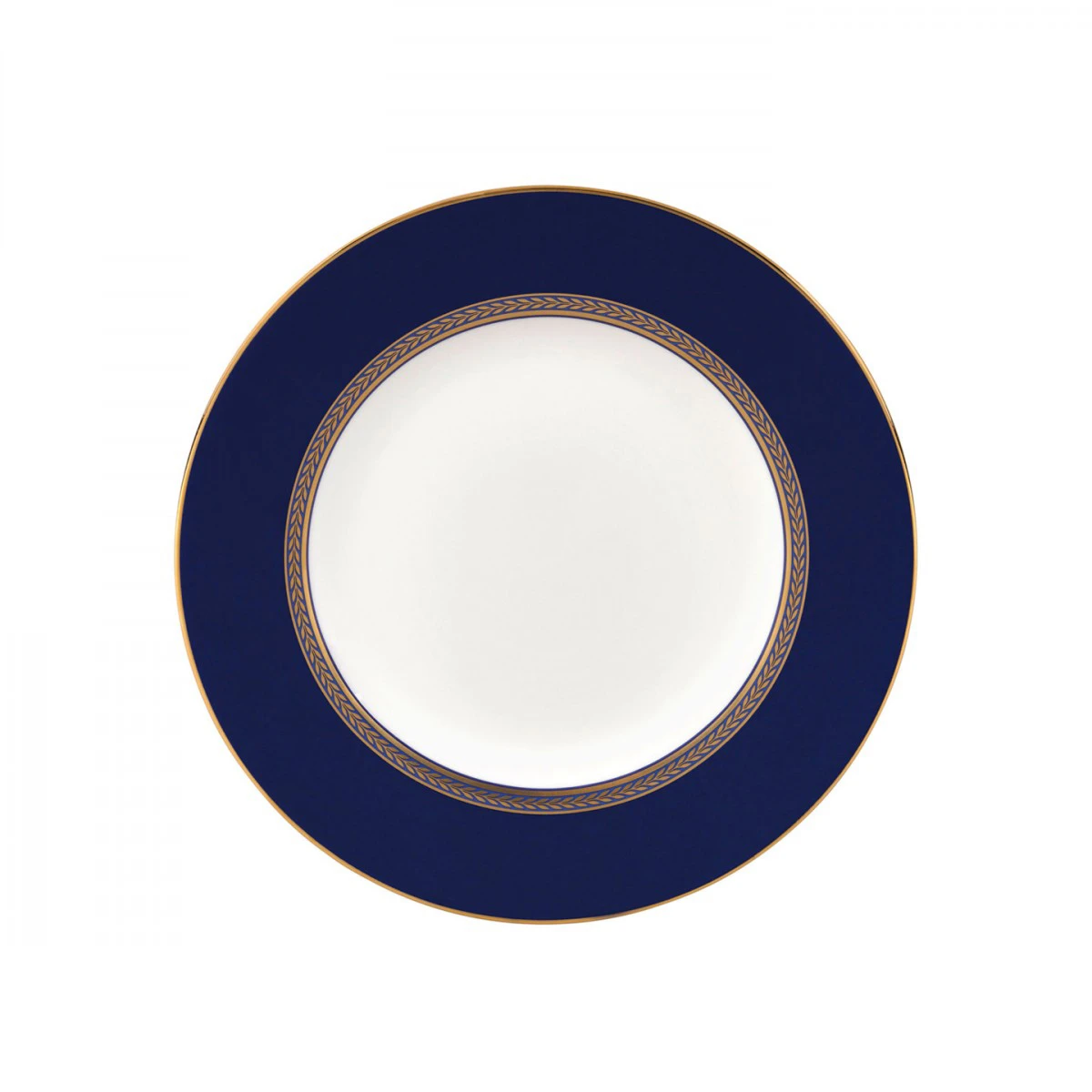 Wedgwood Renaissance Gold Bord Blauwe Rand 1 Wedgwood Renaissance Gold Bord Blauwe Rand