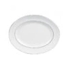 Wedgwood Vera Wang Blanc Sur Blanc Serveerschaal Ovaal