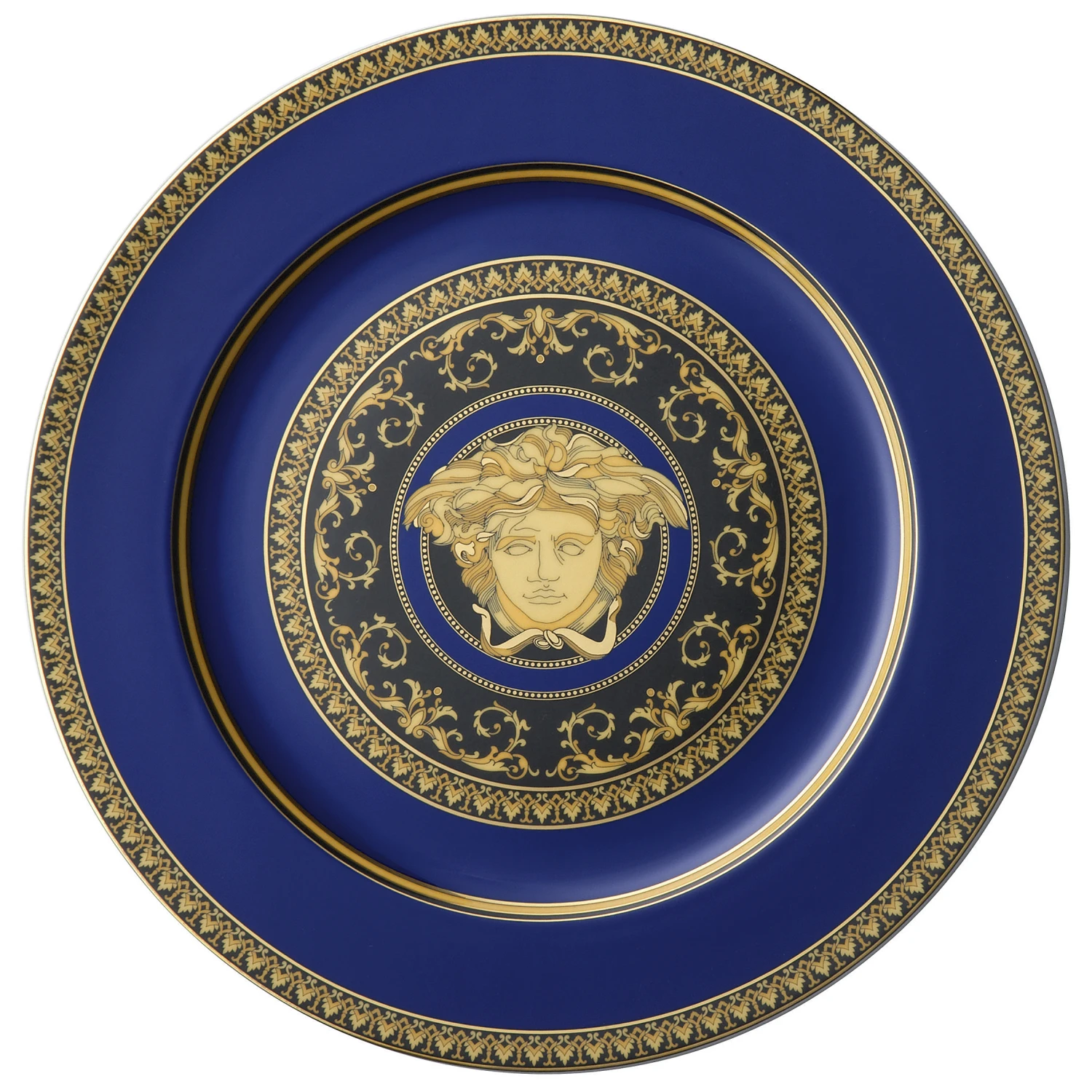 Versace Medusa Blue Onderbord 1 Versace Medusa Blue Onderbord