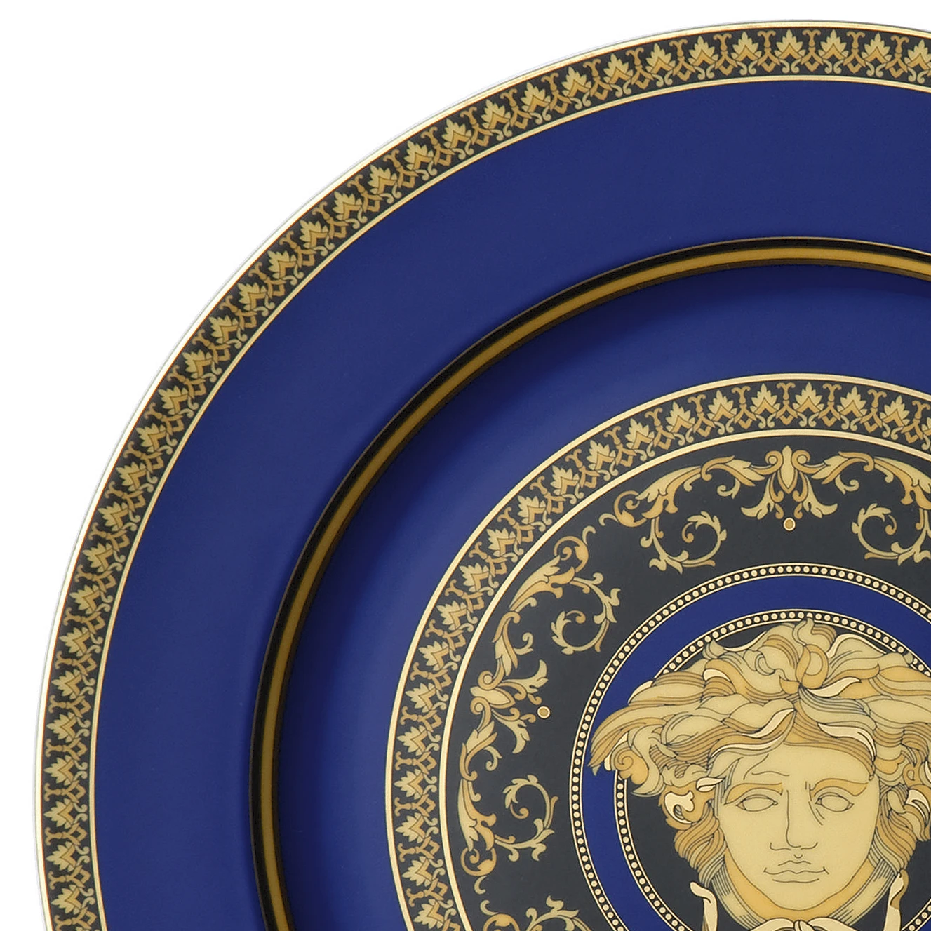 Versace Medusa Blue Onderbord 2 Versace Medusa Blue Onderbord - Afbeelding 2