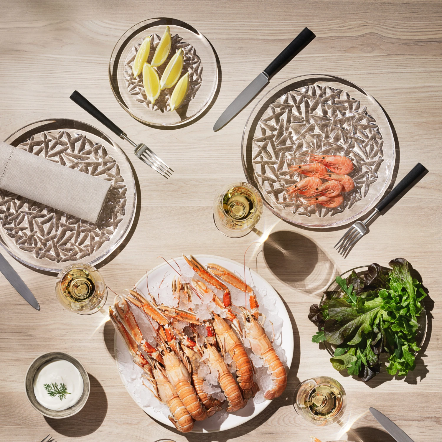 Orrefors Carat Bordje 2 Orrefors Carat Bordje - Afbeelding 2