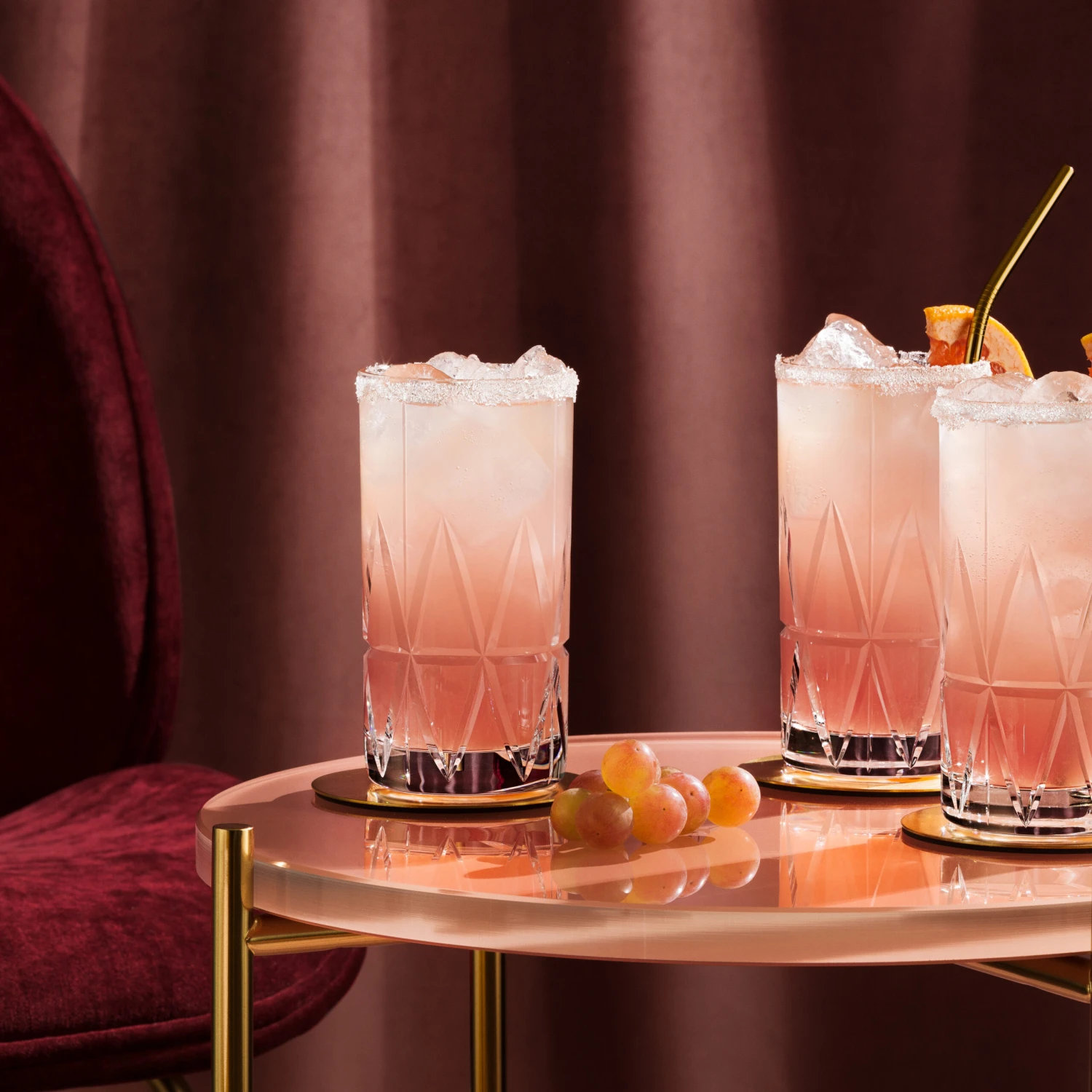 Orrefors Peak Onderzetters Met Houder 4-pack 2 Orrefors Peak Onderzetters Met Houder 4-pack - Afbeelding 2