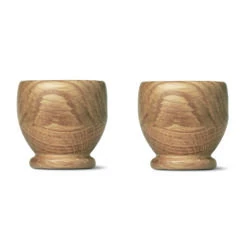 Kay Bojesen Eierdop Eiken, 2-pack