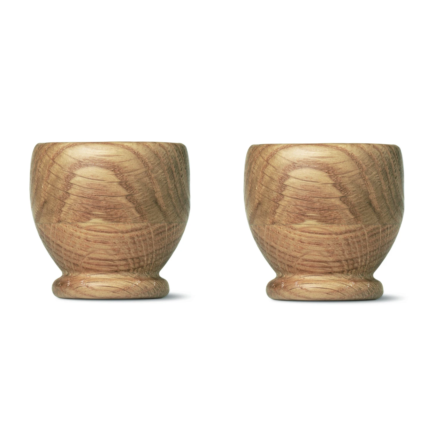 Kay Bojesen Eierdop Eiken, 2-pack 1 Kay Bojesen Eierdop Eiken, 2-pack