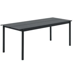 Muuto Linear Steel Table Stalen Tafel 200 Cm
