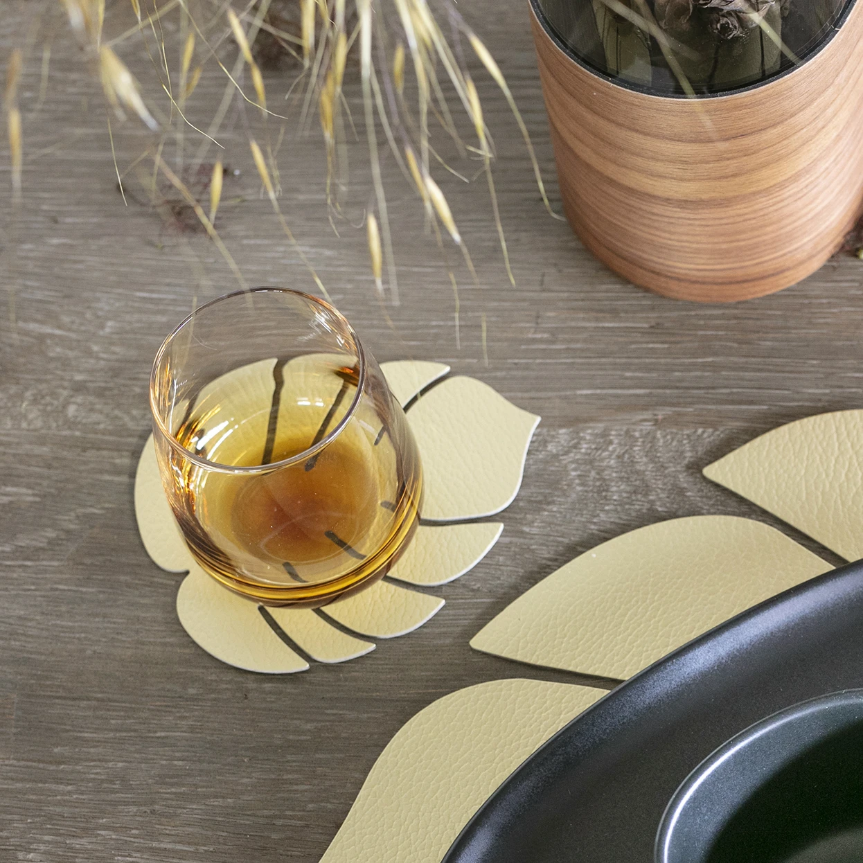 LIND DNA Monstera Leaf Hippo Onderzetter 3 LIND DNA Monstera Leaf Hippo Onderzetter - Afbeelding 3