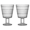 Iittala Kastehelmi Glas Op Voet 26cl 2-pack