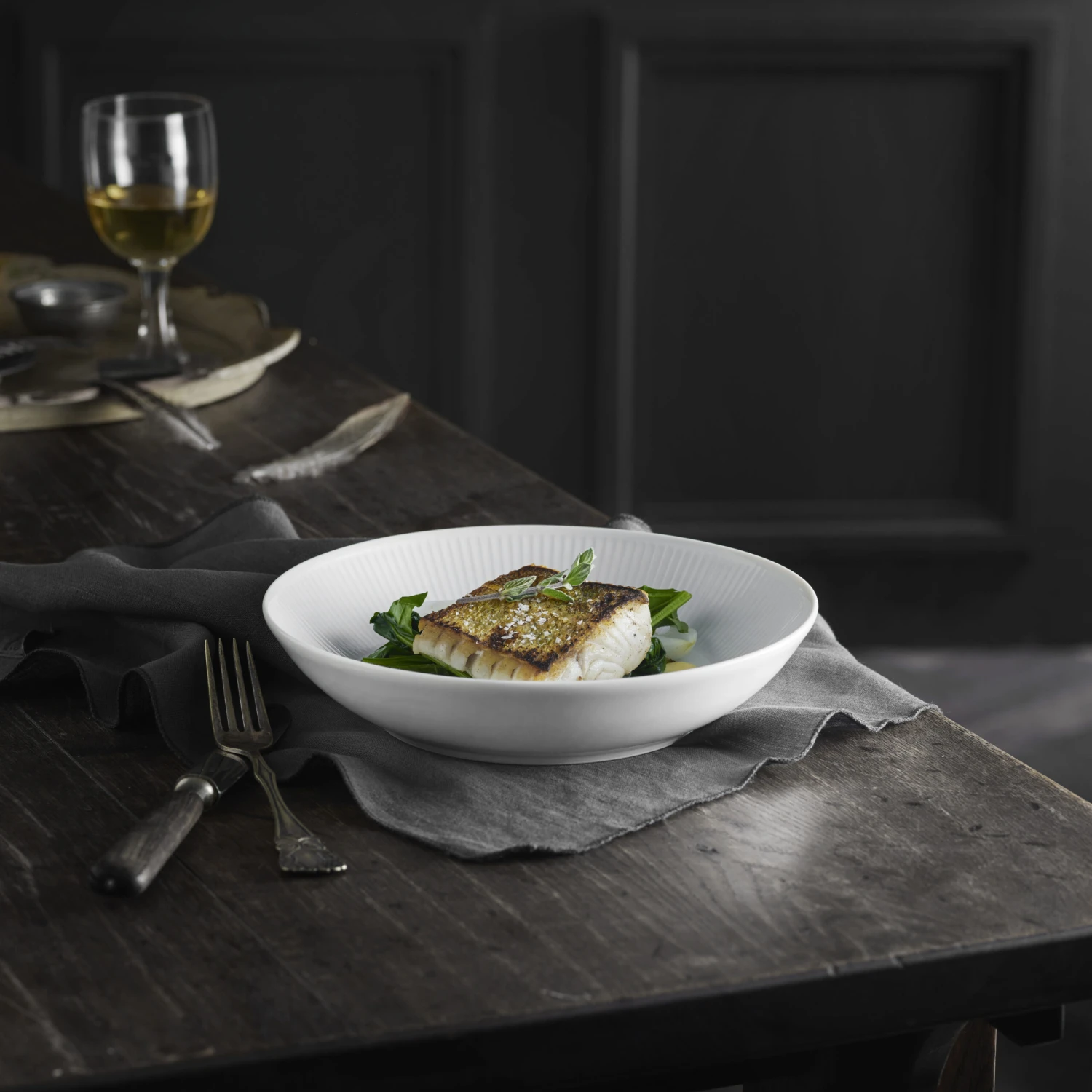 Pillivuyt Plissé Pastakom Doorsnee 20 Cm 2 Pillivuyt Plissé Pastakom Doorsnee 20 Cm - Afbeelding 2