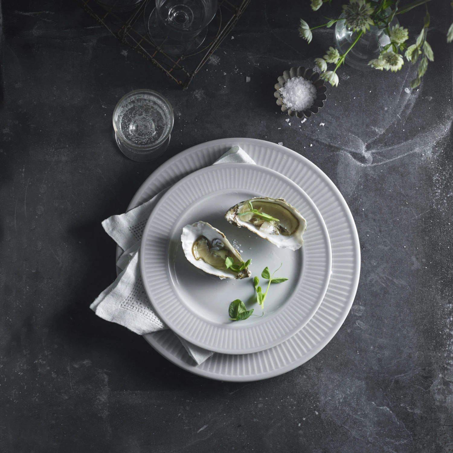 Pillivuyt Plissé Bord Doorsnee 28 Cm 2 Pillivuyt Plissé Bord Doorsnee 28 Cm - Afbeelding 2