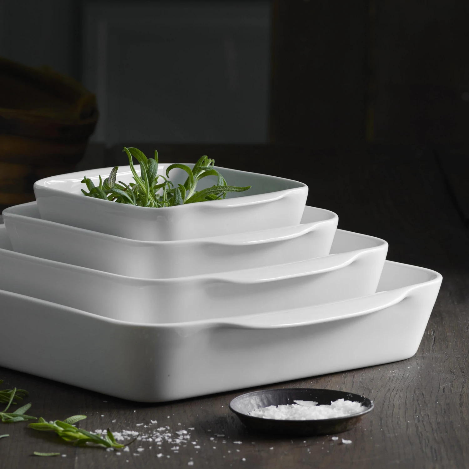 Pillivuyt Kwartet Bord Wit 4 Pillivuyt Kwartet Bord Wit - Afbeelding 4