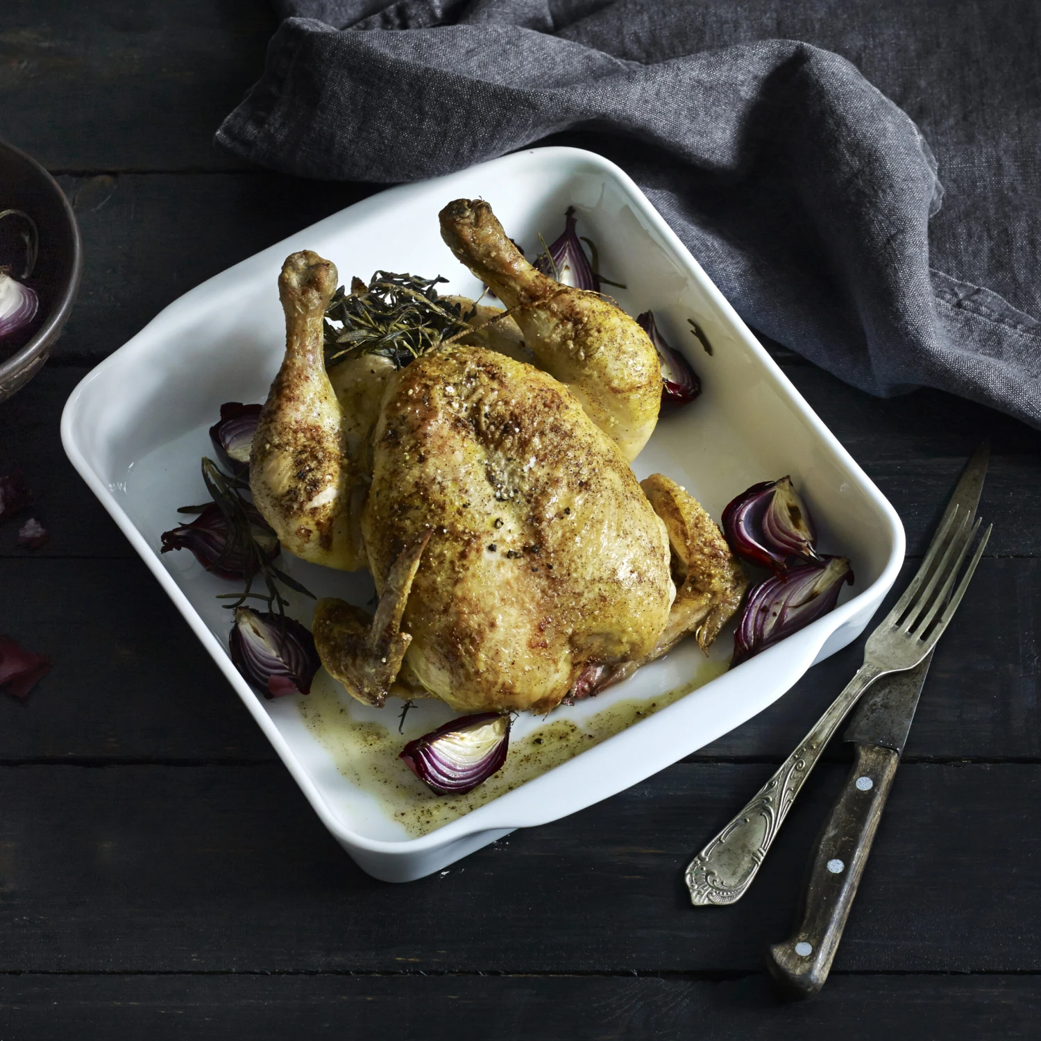 Pillivuyt Kwartet Bord Wit 2 Pillivuyt Kwartet Bord Wit - Afbeelding 2