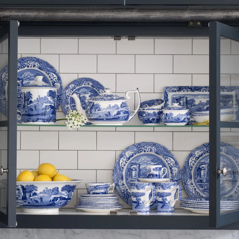 Spode Blue Italian Ontbijtkom 2 Spode Blue Italian Ontbijtkom - Afbeelding 2