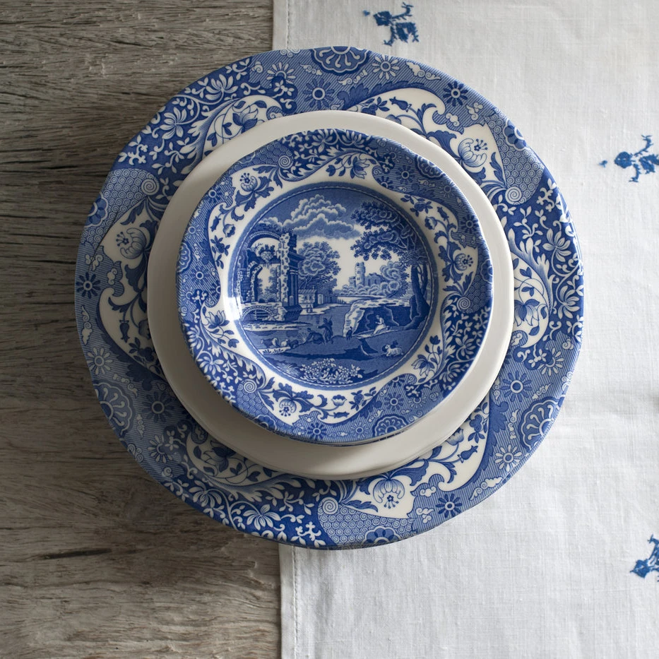 Spode Blue Italian Ontbijtkom 3 Spode Blue Italian Ontbijtkom - Afbeelding 3
