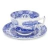 Spode Blue Italian Ontbijtkopje Met Schotel