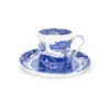 Spode Blue Italian Koffiekopje Met Schotel