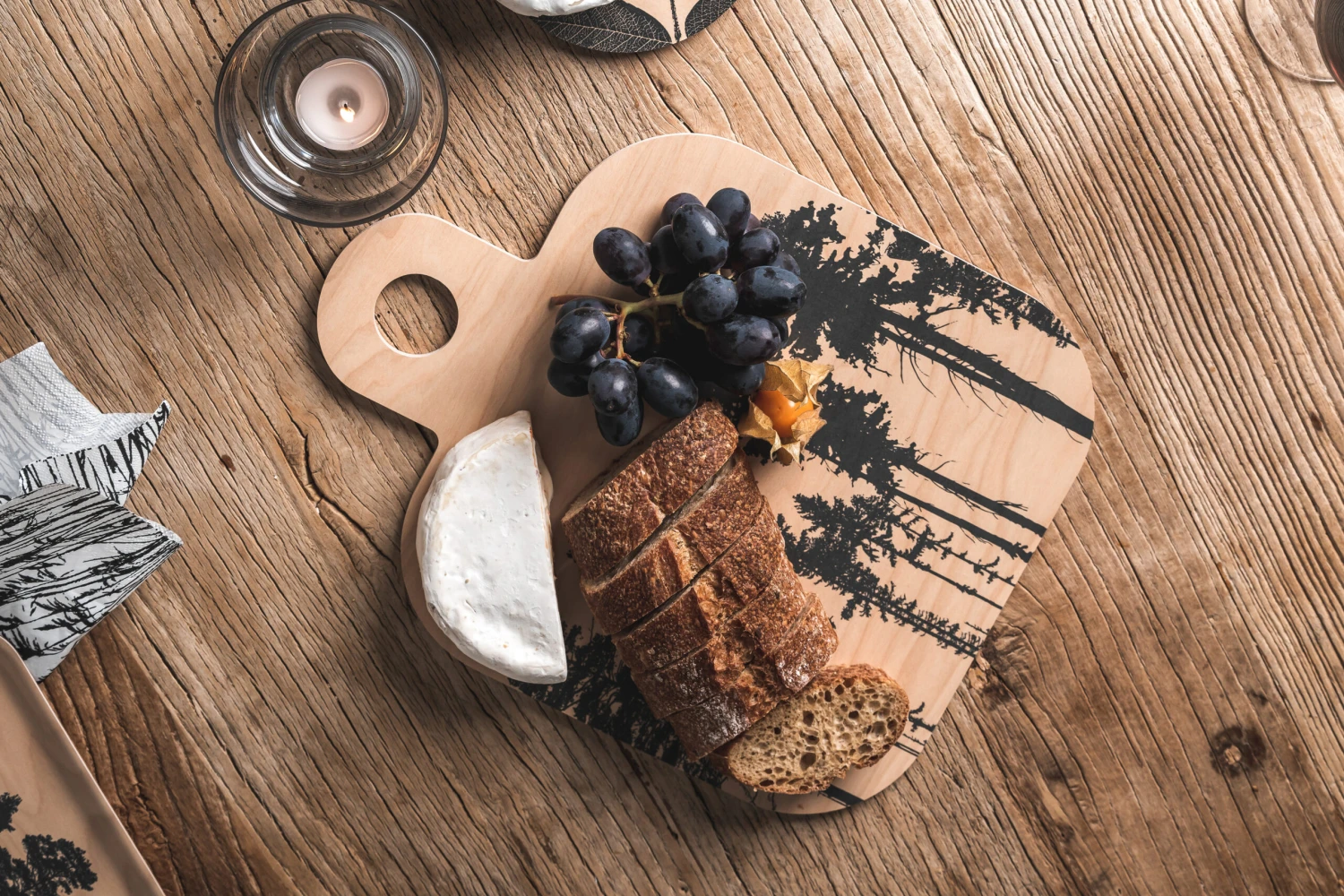 Muurla Forest Snijplank 25x32 Cm 3 Muurla Forest Snijplank 25x32 Cm - Afbeelding 3