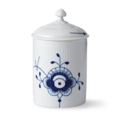 Royal Copenhagen Blue Fluted Mega Pot Met Deksel