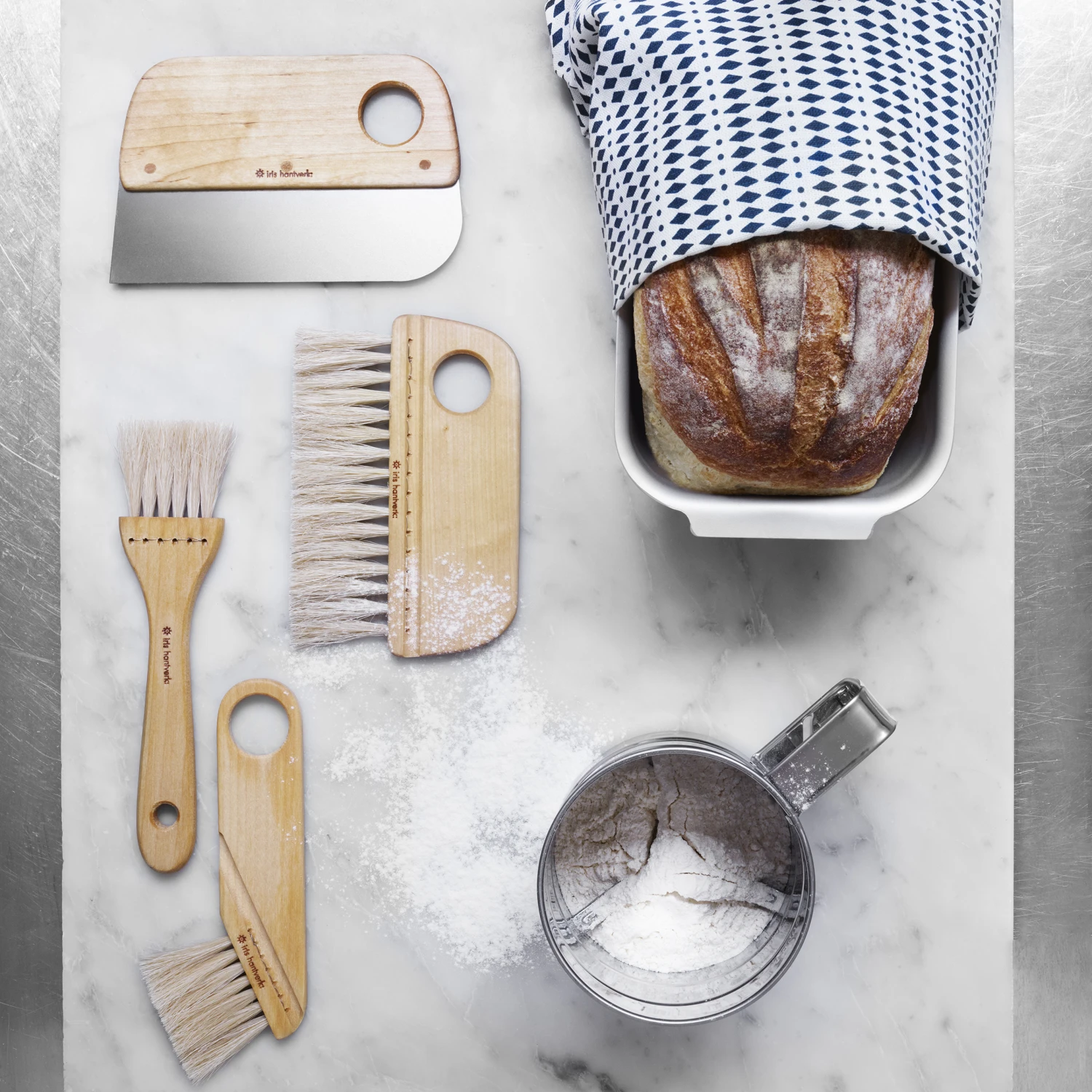 Iris Hantverk Bakborstel Paardenhaar 2 Iris Hantverk Bakborstel Paardenhaar - Afbeelding 2