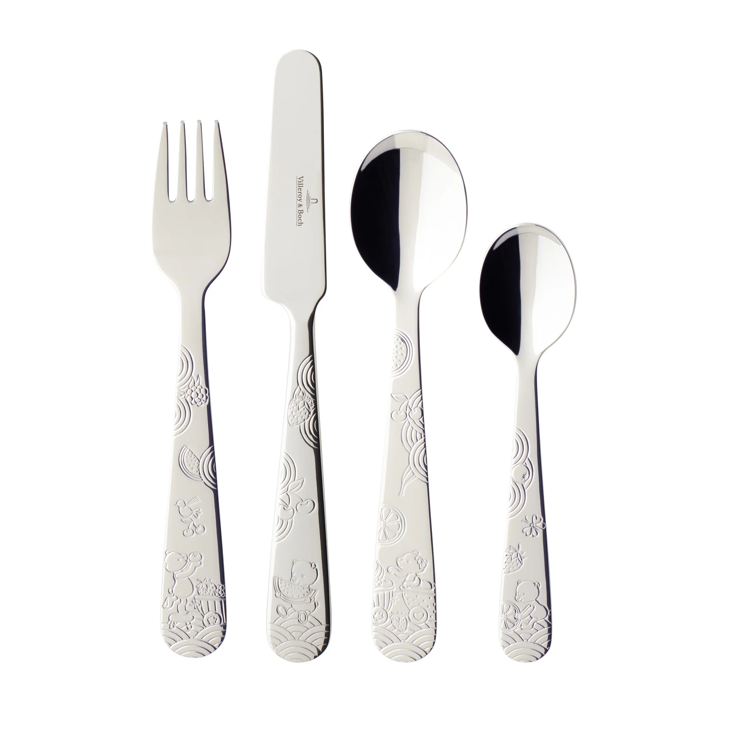 Villeroy & Boch Hungry As A Bear Kinderbestek 4-delig 1 Villeroy & Boch Hungry As A Bear Kinderbestek 4-delig