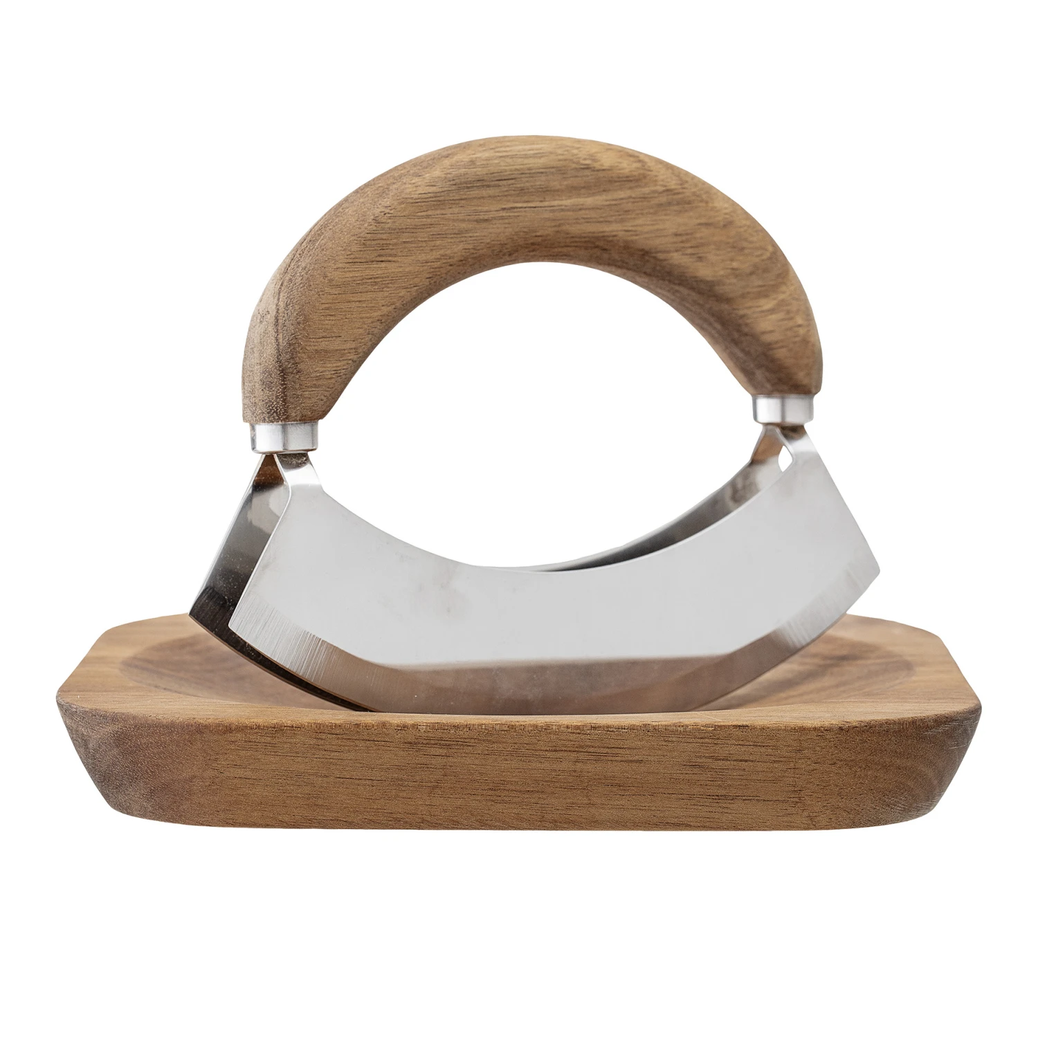 Bloomingville Kruidenmes Met Snijplank 1 Bloomingville Kruidenmes Met Snijplank