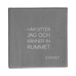Ernst Servet Met Citaat Tid-Rum 20-pack
