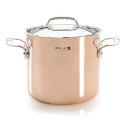 De Buyer Prima Matera Hoge Braadpan Met Deksel Inductie