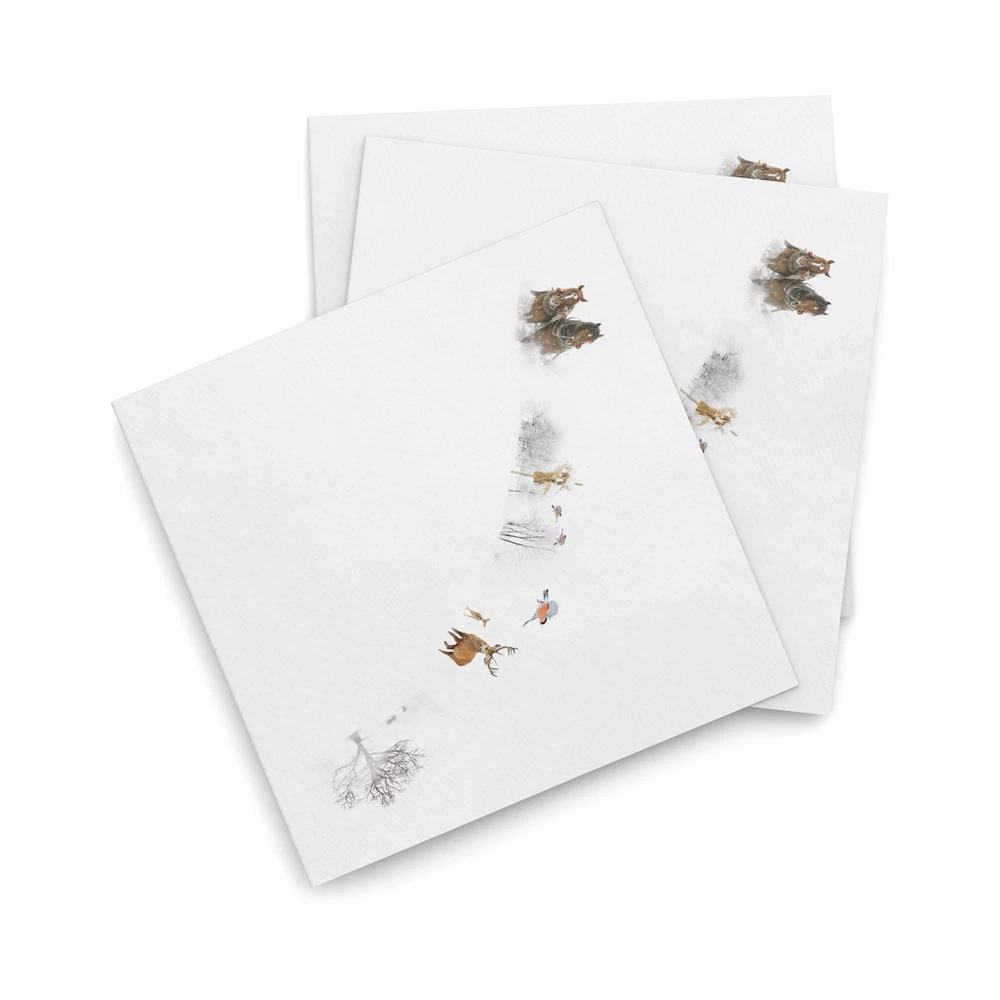 Julemorgen Servet 25x25 Cm 20-pack 1 Julemorgen Servet 25x25 Cm 20-pack