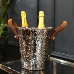 French Fleur Wijnkoeler Met Leren Handvat 5 French Fleur Wijnkoeler Met Leren Handvat -Copenhaging Winkel 40691 01 03 15fc191718