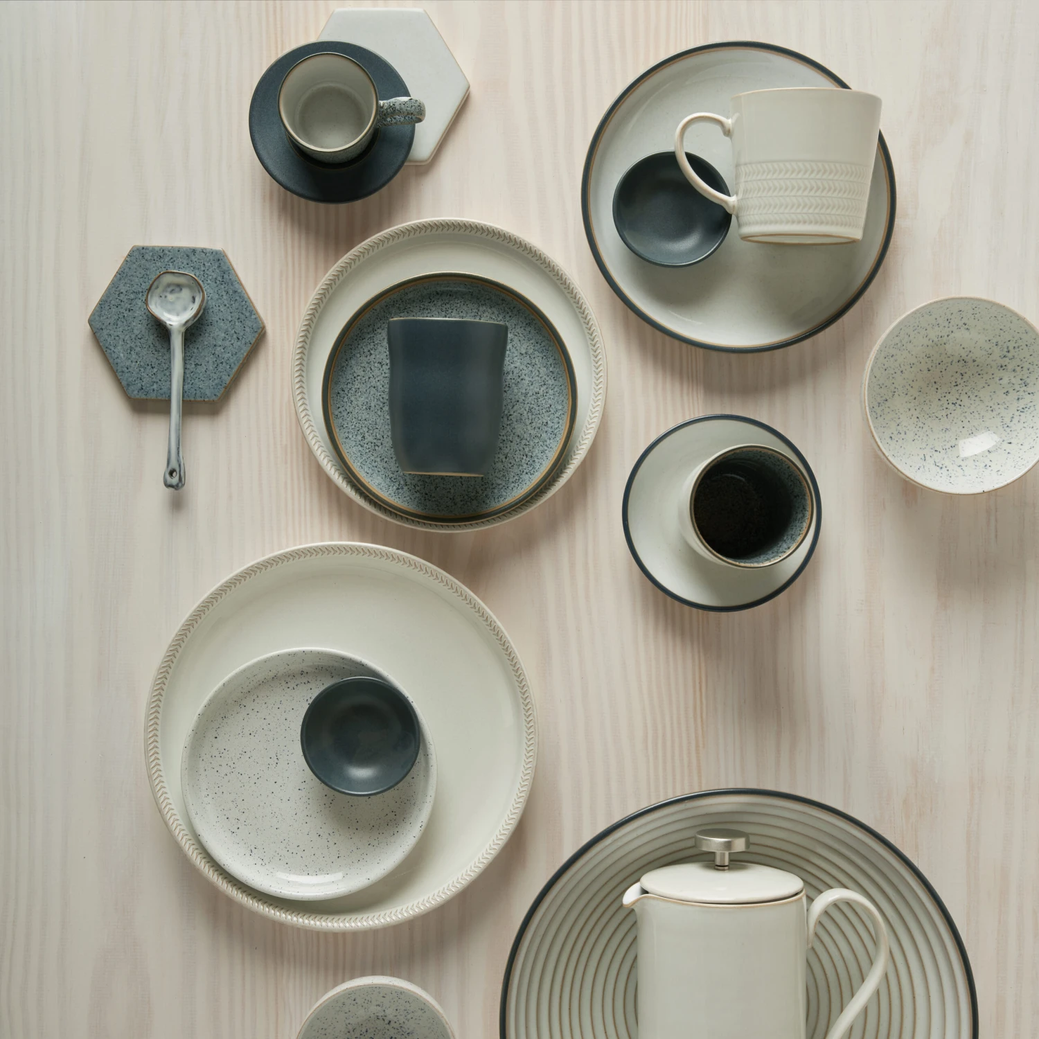 Denby Natural Canvas Coupe Bord 26 Cm 2 Denby Natural Canvas Coupe Bord 26 Cm - Afbeelding 2