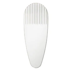 Warm Nordic Masquerade Oval Spiegel