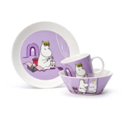 Arabia Snork Maiden Moomin Schaal Paars -Copenhaging Winkel 42192 01 03 74947590a4