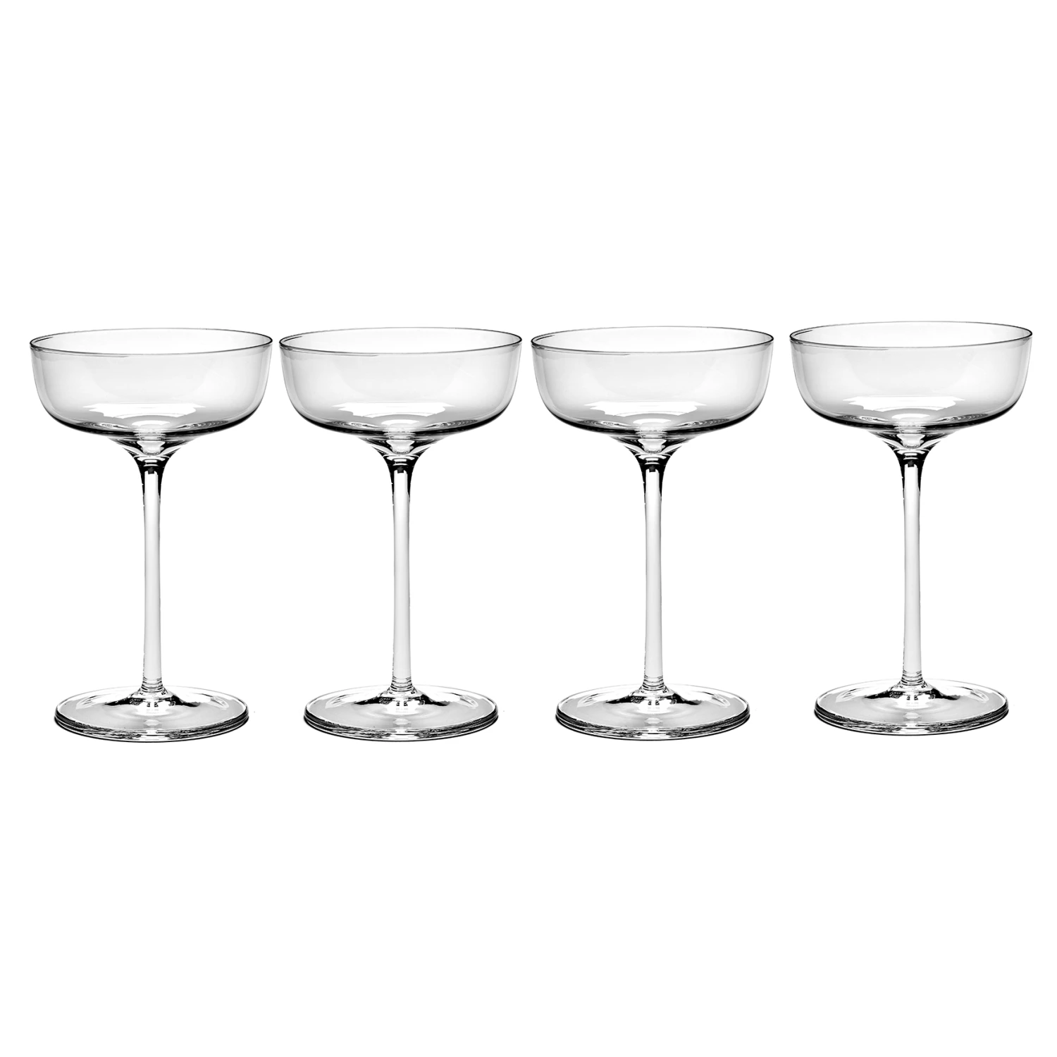 Serax Passe-Partout Champagneglas Coupe 15 Cl 4-pack 1 Serax Passe-Partout Champagneglas Coupe 15 Cl 4-pack