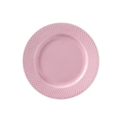 Lyngby Porcelæn Rhombe Bord Roze